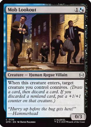 Image of Mob Lookout (SPM-136) - Marvel's Spider-Man Foil