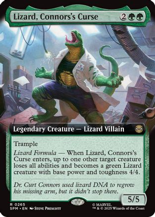 Image of Lizard, Connors's Curse (Extended Art) (SPM-265) - Marvel's Spider-Man