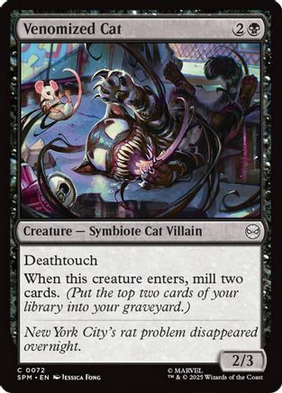 Image of Venomized Cat (SPM-072) - Marvel's Spider-Man