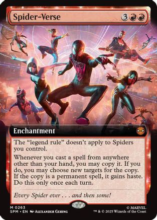 Image of Spider-Verse (Extended Art) (SPM-263) - Marvel's Spider-Man