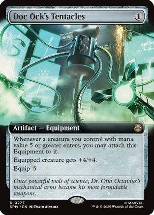 Image of Doc Ock's Tentacles (Extended Art) (SPM-277) - Marvel's Spider-Man Foil