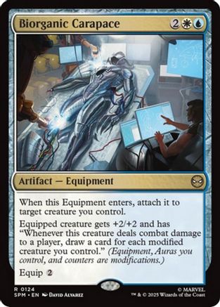 Image of Biorganic Carapace (SPM-124) - Marvel's Spider-Man Foil