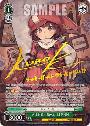 Image of A Little Rest, LLENN (SP) (GGO/SE50-E02SP SP) - SAO Alternative–Gun Gale Online–2 Extra Booster