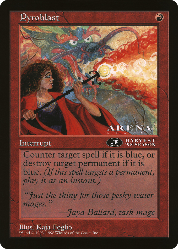 Image of Pyroblast (OLEP-054) - Oversized League Prizes