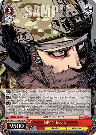 Image of NPC? Jacob (HC) (GGO/SE50-E35H HC) - SAO Alternative–Gun Gale Online–2 Extra Booster