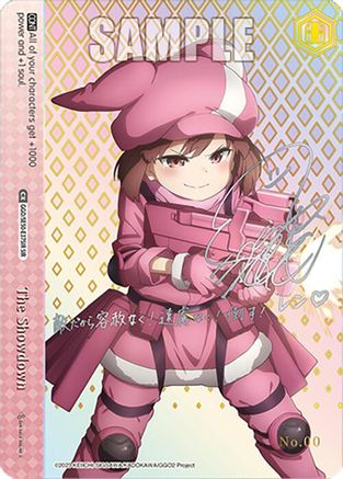 Image of The Showdown (SIR) (GGO/SE50-E37SIR SIR) - SAO Alternative–Gun Gale Online–2 Premium Booster