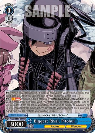 Image of Biggest Rival, Pitohui (GGO/SE50-E39 RR) - SAO Alternative–Gun Gale Online–2 Premium Booster