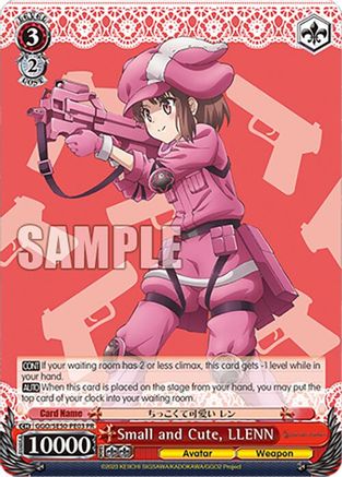 Image of Small and Cute, LLENN (GGO/SE50-PE03 RR) - SAO Alternative–Gun Gale Online–2 Extra Booster