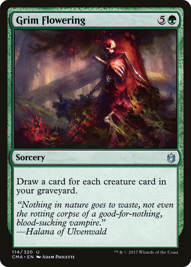 Image of Grim Flowering (CMA-114) - Commander Anthology