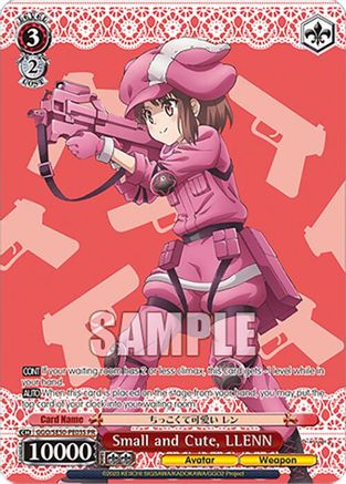 Image of Small and Cute, LLENN (PR) (GGO/SE50-PE03S PR) - SAO Alternative–Gun Gale Online–2 Extra Booster