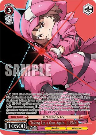Image of Taking Up a Gun Again, LLENN (GGO/SE50-PE04S RR) - SAO Alternative–Gun Gale Online–2 Extra Booster