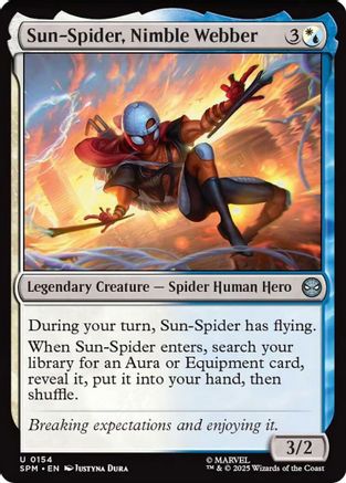 Image of Sun-Spider, Nimble Webber (SPM-154) - Marvel's Spider-Man