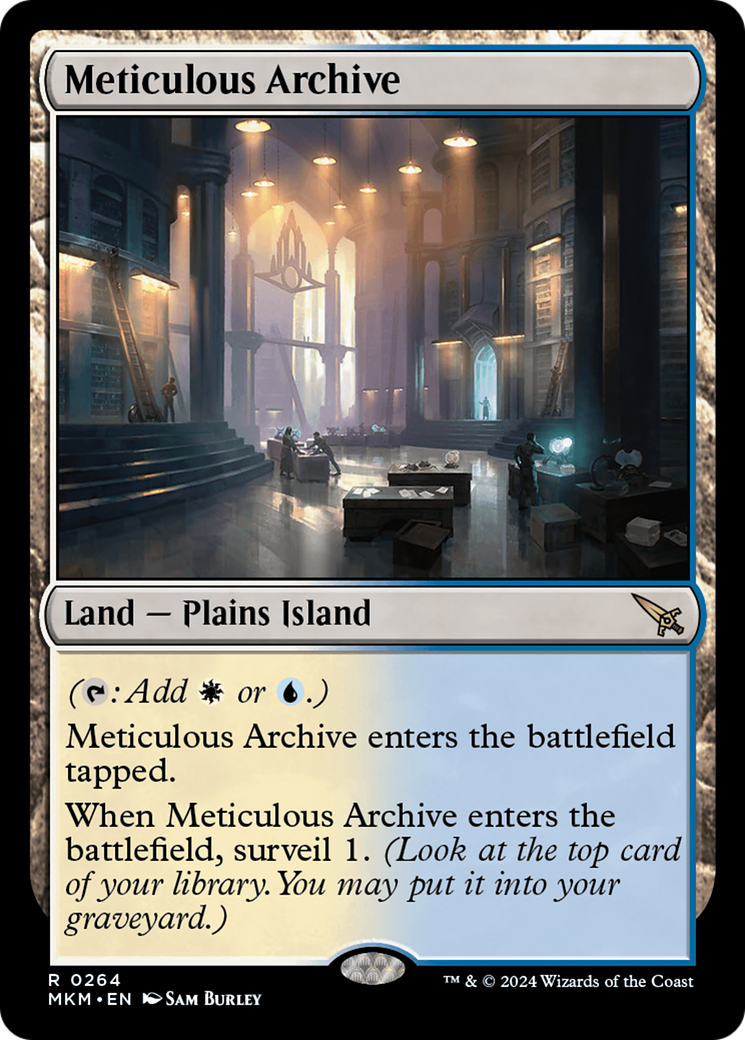 Image of Meticulous Archive (MKM-264) - Murders at Karlov Manor Foil