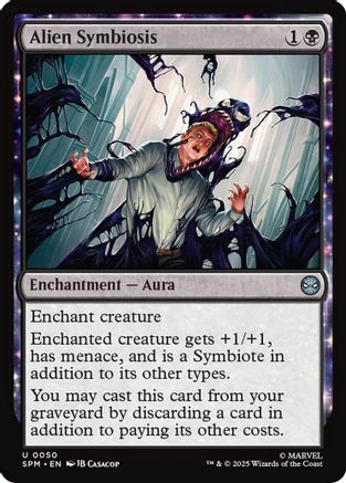 Image of Alien Symbiosis (SPM-050) - Marvel's Spider-Man Foil