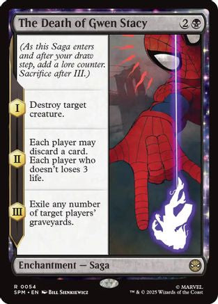 Image of The Death of Gwen Stacy (SPM-054) - Marvel's Spider-Man Foil