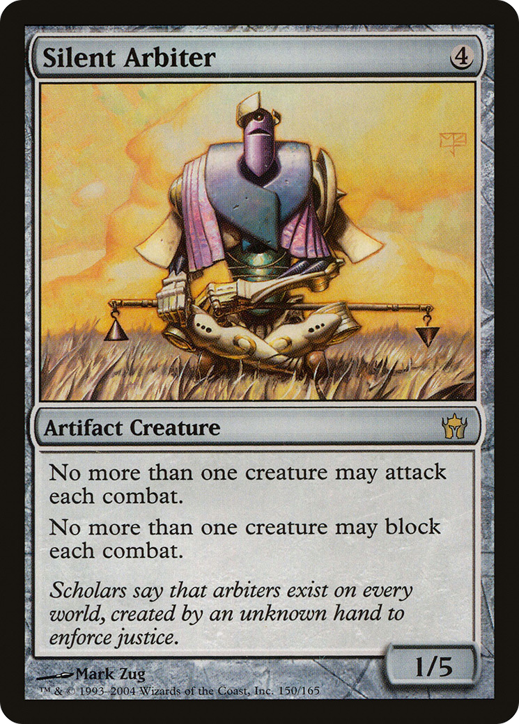 Image of Silent Arbiter (5DN-150) - Fifth Dawn Foil