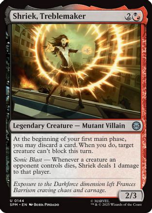 Image of Shriek, Treblemaker (SPM-144) - Marvel's Spider-Man