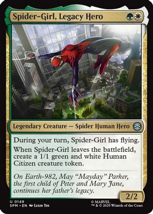 Image of Spider-Girl, Legacy Hero (SPM-149) - Marvel's Spider-Man Foil