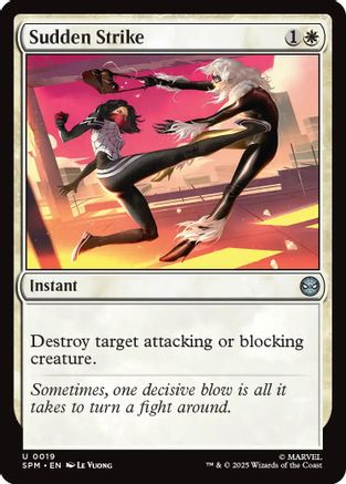 Image of Sudden Strike (SPM-019) - Marvel's Spider-Man