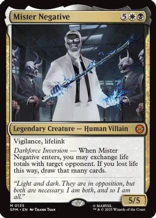 Image of Mister Negative (SPM-135) - Marvel's Spider-Man Foil