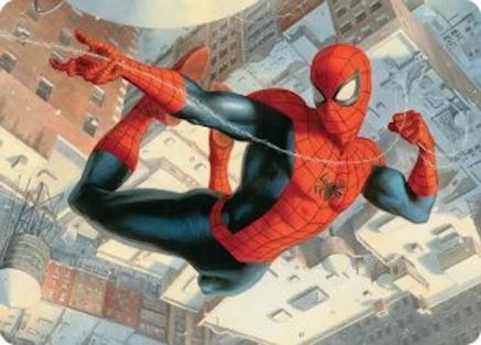 Image of Spider-Man, Peter Parker Art Card (AASPM-053) - Art Series: Marvel's Spider-Man