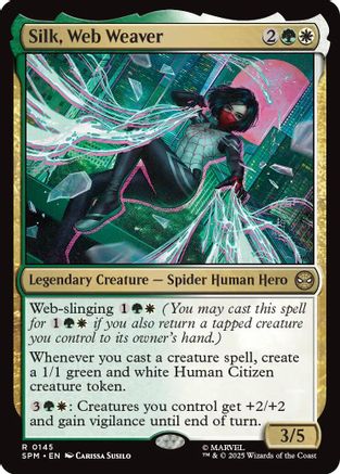 Image of Silk, Web Weaver (SPM-145) - Marvel's Spider-Man