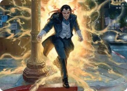 Image of Morlun, Devourer of Spiders Art Card (AASPM-009) - Art Series: Marvel's Spider-Man