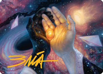 Image of The Soul Stone Art Card (Gold-Stamped Signature) (AASPM-010) - Art Series: Marvel's Spider-Man