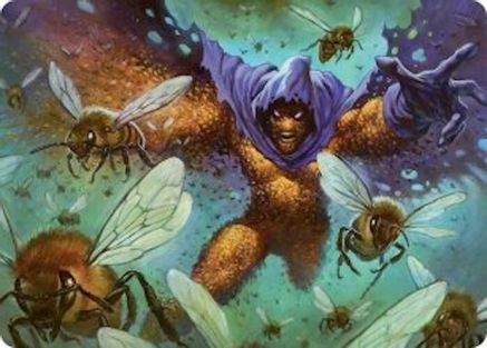 Image of Swarm, Being of Bees Art Card (AASPM-011) - Art Series: Marvel's Spider-Man