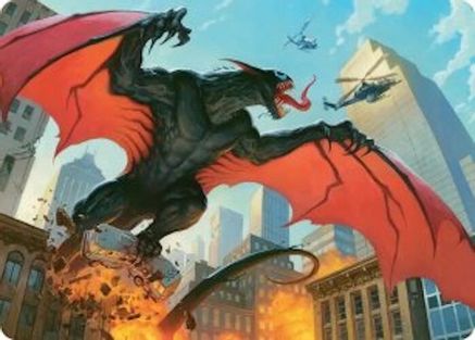Image of Grendel, Spawn of Knull Art Card (AASPM-054) - Art Series: Marvel's Spider-Man