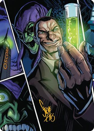 Image of Norman Osborn Art Card (Gold-Stamped Signature) (AASPM-043) - Art Series: Marvel's Spider-Man