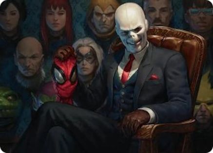 Image of Chameleon, Master of Disguise Art Card (AASPM-005) - Art Series: Marvel's Spider-Man