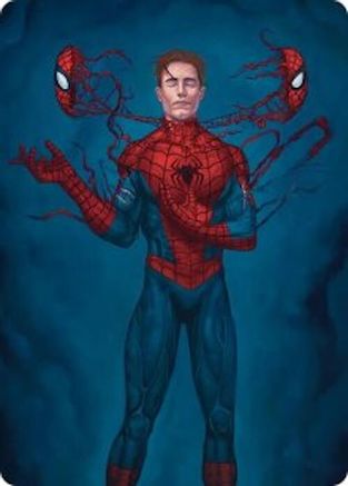 Image of Secret Identity Art Card (AASPM-006) - Art Series: Marvel's Spider-Man