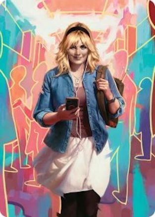 Image of Gwen Stacy Art Card (13/54) (AASPM-013) - Art Series: Marvel's Spider-Man