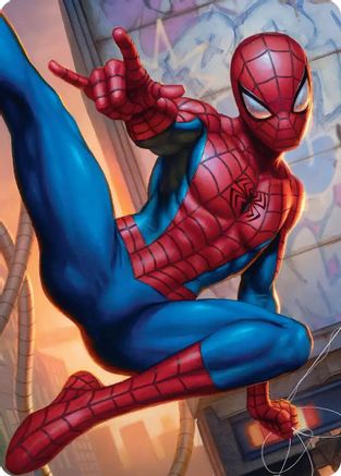 Image of Sensational Spider-Man Art Card (AASPM-) - Art Series: Marvel's Spider-Man