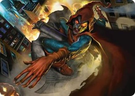 Image of Hobgoblin, Mantled Marauder Art Card (AASPM-015) - Art Series: Marvel's Spider-Man