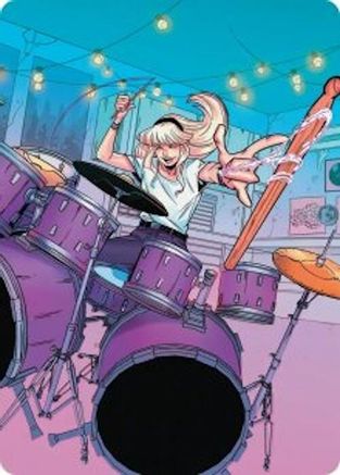 Image of Gwen Stacy Art Card (34/54) (AASPM-034) - Art Series: Marvel's Spider-Man
