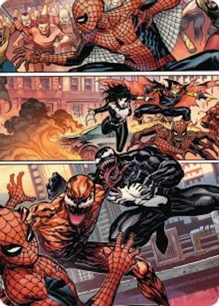 Image of Maximum Carnage Art Card (AASPM-046) - Art Series: Marvel's Spider-Man