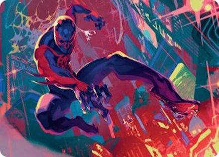 Image of Spider-Man 2099 Art Card (AASPM-030) - Art Series: Marvel's Spider-Man