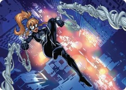 Image of Araña, Heart of the Spider Art Card (AASPM-037) - Art Series: Marvel's Spider-Man
