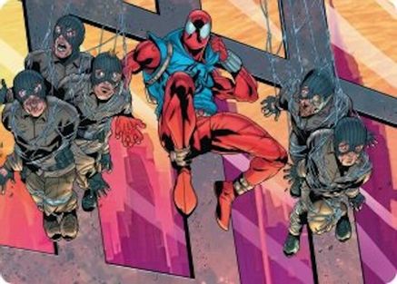 Image of Scarlet Spider, Ben Reilly Art Card (AASPM-038) - Art Series: Marvel's Spider-Man