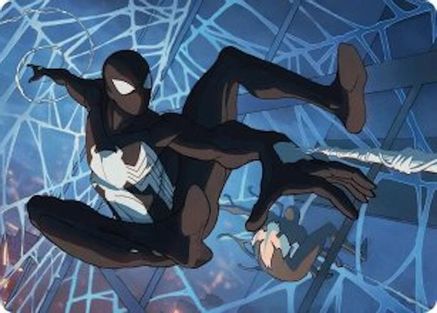 Image of Symbiote Spider-Man Art Card (AASPM-040) - Art Series: Marvel's Spider-Man