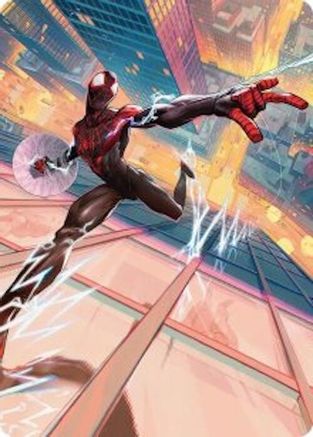 Image of Ultimate Spider-Man Art Card (AASPM-041) - Art Series: Marvel's Spider-Man