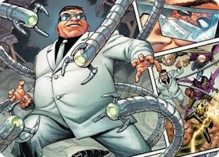 Image of Doctor Octopus, Master Planner Art Card (48/54) (AASPM-048) - Art Series: Marvel's Spider-Man