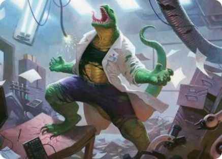 Image of Lizard, Connors's Curse Art Card (AASPM-018) - Art Series: Marvel's Spider-Man