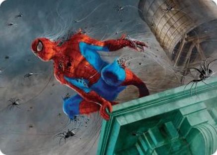 Image of Spiders-Man, Heroic Horde Art Card (AASPM-021) - Art Series: Marvel's Spider-Man