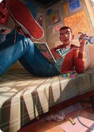Image of Miles Morales Art Card (AASPM-035) - Art Series: Marvel's Spider-Man