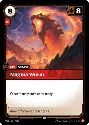 Image of Magma Wurm (011/298) - Origins