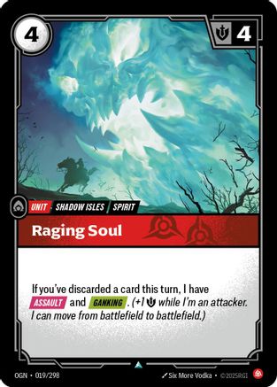Image of Raging Soul (019/298) - Origins