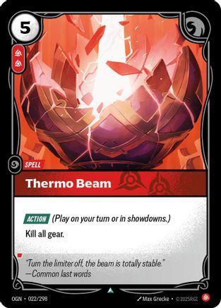 Image of Thermo Beam (022/298) - Origins